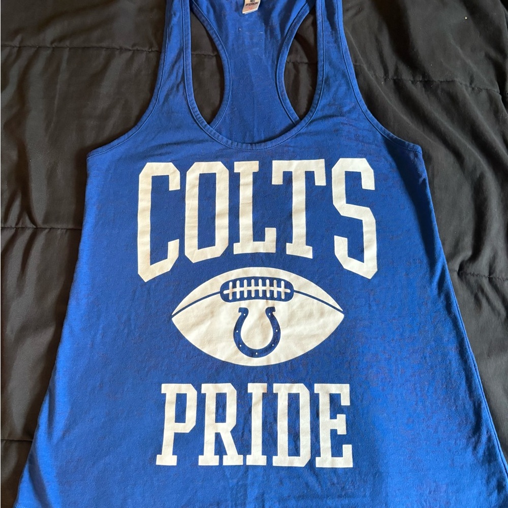 PINK Victoria's Secret NFL Colts Tank Top